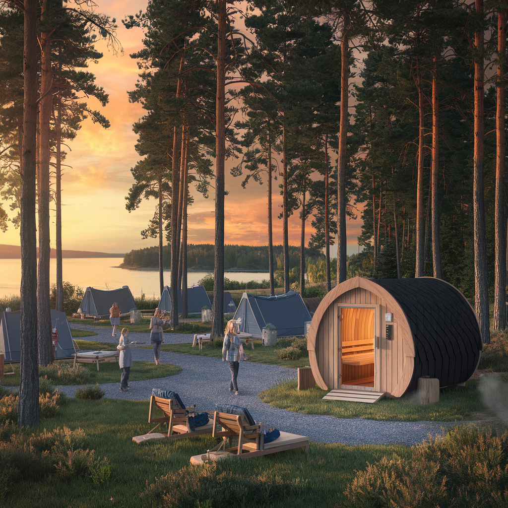 Campingplätze mit Sauna-Angebot im Kommen