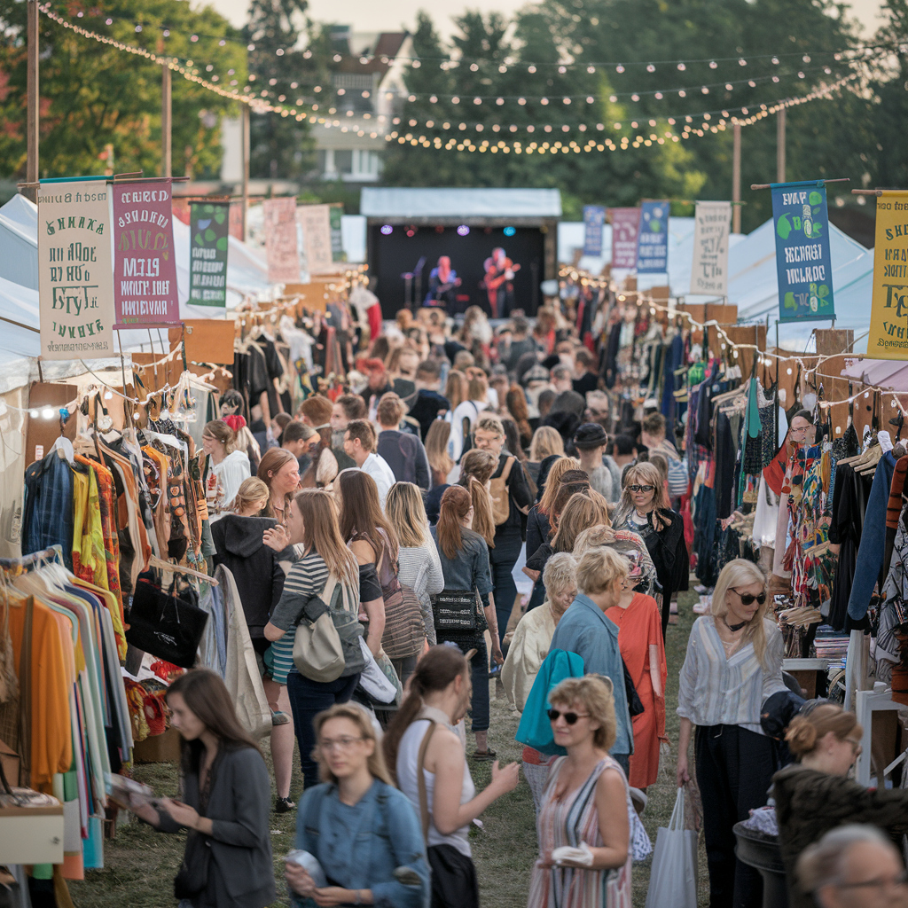 Second-Hand-Festivals für nachhaltigen Konsum