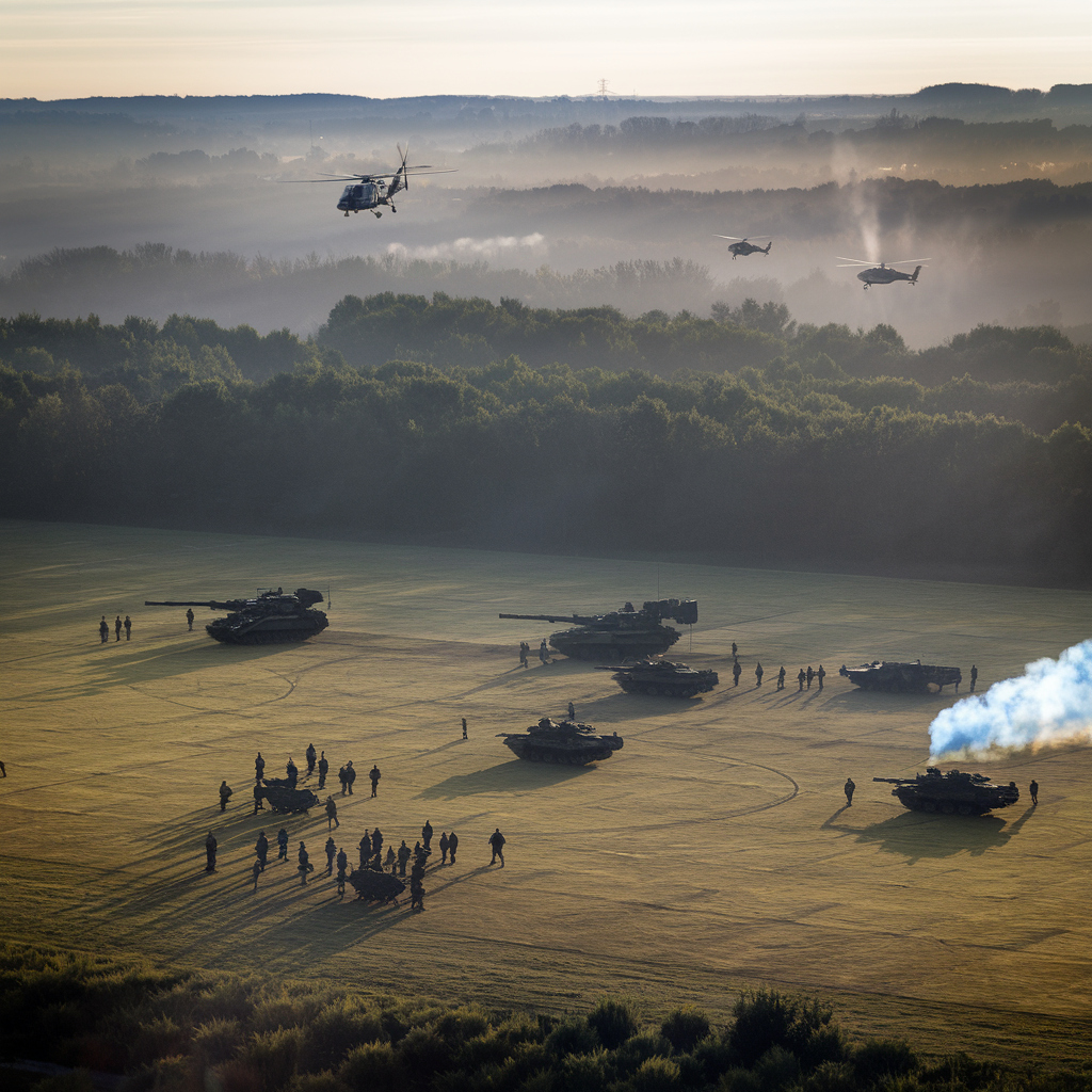 Gemeinsame NATO-Übung im Raum Niedersachsen gestartet