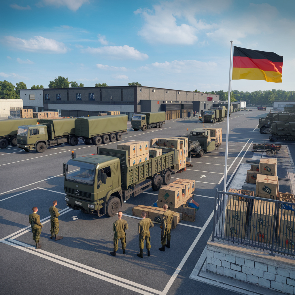 Bundeswehr unterstützt Ukraine-Logistik von Rheinland-Pfalz aus